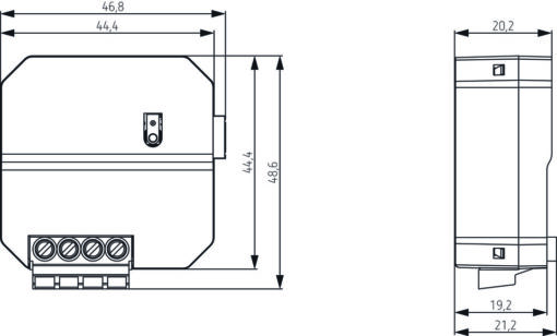 LUXORliving T4 RF Flush Binary Input - Image 2