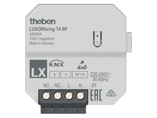 LUXORliving T4 RF Flush Binary Input