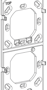 LUXORLIVING iON 2 Way Mounting Plate