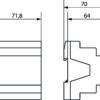 Theben RM 4 Channel KNX C Load Switching Actuator (FIX1) - Image 3