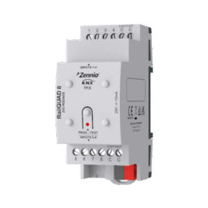 Zennio RailQUAD 8 Input module with 8 analog-digital inputs
