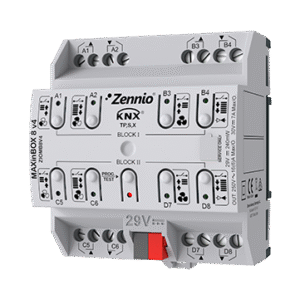 Zennio MAXinBOX 8 v4 Channel KNX Multifunction Actuator, 16A