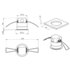 BEG PD11-KNXs-FLAT-DX KNX Occupancy Detector with Noise & Temperature - Image 2