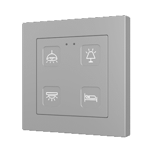 Tecla 55 X4, 4 Button KNX Capacitive Keypad
