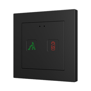 Tecla 55 X2 SIGN, 2 Button KNX Capacitive Keypad with MUR/DND