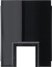 GIRA Adapter Cab Entry Chan  15 X 15 Mm Gira Studio Black