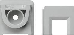 GIRA Adapter Cab Entry Chan  15 X 15 Mm Wp Sm Grey