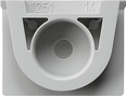GIRA Adapter Cab Entry 1-G Closed Wp Sm Grey