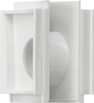 GIRA Conn Piece Sm Hous  Gira Studio P White