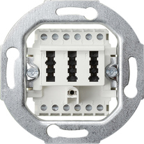 GIRA Tae Conn Box Tae 2 X 6/6 Nff Insert White
