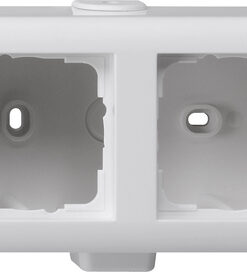 GIRA Sm Hous  2-G Standard 55 P White M
