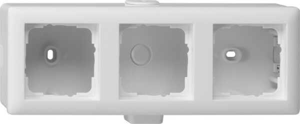 GIRA Sm Hous  3-G Standard 55 P White M