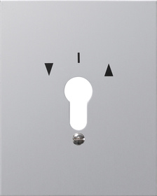 GIRA Metal Cov  + Symbols Wp Sm Alum