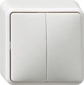 GIRA Rocker Sw  Series Sw  Sm P White