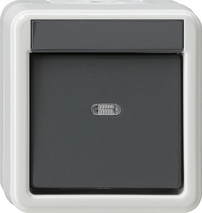 GIRA Rocker Sw  Interm Sw  Wp Sm Grey
