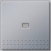 GIRA Btn 2-Way M-C Upright Ctrl Win  Gira Tx_44 (Wp Fm) C Alum