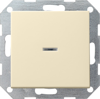 GIRA Pb Ind Sw  Cb 2-P System 55 Cr White