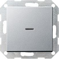 GIRA Pb Ind Sw  Cb 2-P System 55 C Alum