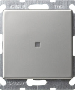 GIRA Pb Ind Sw  Off/2-Way Upright System 55 Stainl Steel