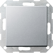 GIRA Pb Sw  Off/2-Way System 55 C Alum