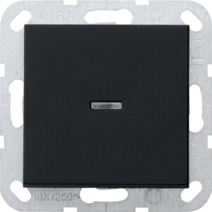 GIRA Pb Ind Sw  Off/2-Way System 55 Black M