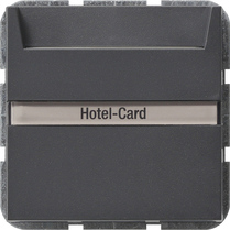 GIRA Hotel-Card 2-Way M-C In Sp  System 55 Anthra