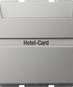 GIRA Hotel-Card 2-Way M-C In Sp  System 55 Stainl Steel(Lac )