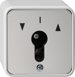 GIRA Key Sw  2-P Wp Sm Grey