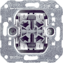 GIRA Rocker Btn 4-G No Con  1-P Insert