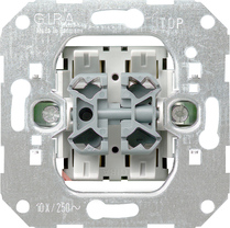 GIRA Rocker Btn 2-Way M-C 2-G Insert