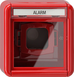 GIRA Cov Pl  Glass Pl  Of In Sp  Wp Sm Red