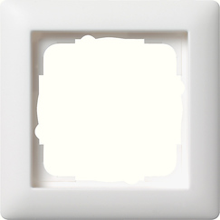 GIRA Cov Fr  1-G Standard 55 P White M