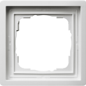 GIRA Cov Fr  1-G Gira F100 P White