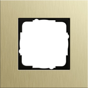 GIRA Cov Fr  1-G Gira Esprit Alum Light Gold(Anod )