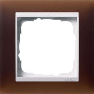 GIRA Cov Fr  1-G Interm Fr  Pw Gira Event Opaque Dark Brown
