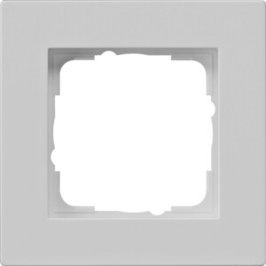 GIRA Cov Fr  1-G Flat Gira E2 Grey M