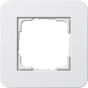 GIRA Cov Fr  1-G Gira E3 P White/P White