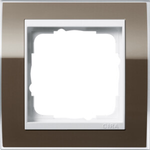 GIRA Cov Fr  1-G Interm Fr  Pw Gira Event Clear Brown