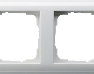 GIRA Cov Fr  2-G Standard 55 P White