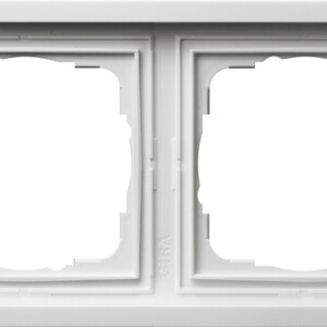 GIRA Cov Fr  2-G Gira F100 P White