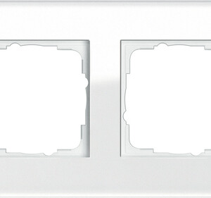 GIRA Cov Fr  2-G Gira Esprit White Gl