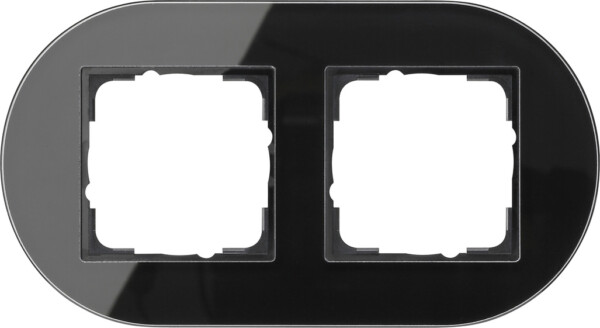 GIRA Cov Fr  2-G Gira Studio Black Gl