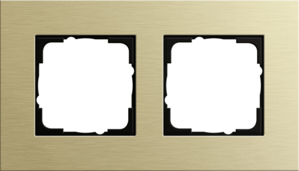 GIRA Cov Fr  2-G Gira Esprit Alum Light Gold(Anod )
