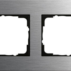 GIRA Cov Fr  2-G Gira Esprit Stainl Steel