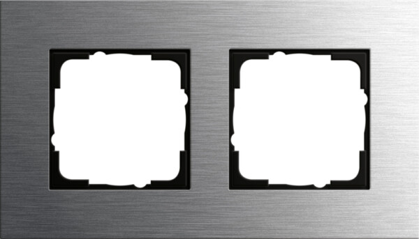 GIRA Cov Fr  2-G Gira Esprit Stainl Steel