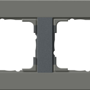 GIRA Cov Fr  2-G Gira E3 Dark Grey/Anthra