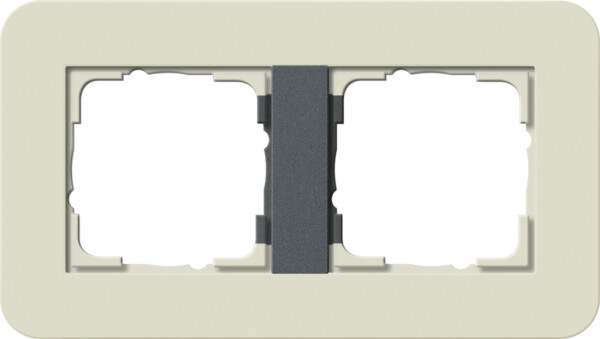 GIRA Cov Fr  2-G Gira E3 Sand/Anthra