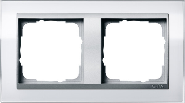 GIRA Cov Fr  2-G Interm Fr  Cal Gira Event Clear White