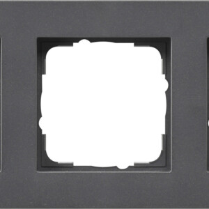 GIRA Cov Fr  3-G Flat Gira E2 Anthra