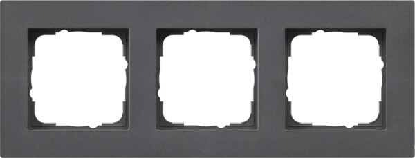 GIRA Cov Fr  3-G Flat Gira E2 Anthra